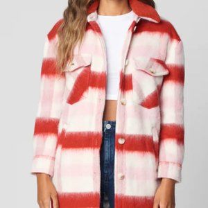 NEVER WORN BlankNYC CHERRY-PICK SHACKET